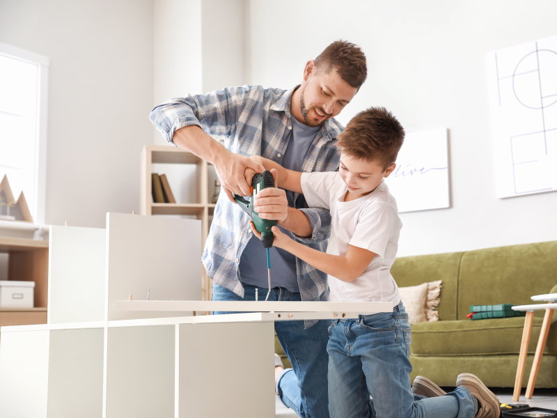 bricolage en famille