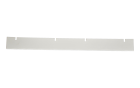 Lame caoutchouc blanc dentée Profondeur 3 mm