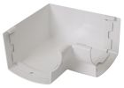 ANGLE DE GOUTTIERE INTERIEUR A 90° POUR PROFILE GOUTTIERE OVATION 28 BLANC    - UAIC28B