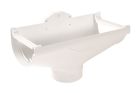 NAISSANCE CENTRALE DILATATION DIAMETRE 100 POUR PROFILE GOUTTIERE TYPE 29 BLANC - UNADT29B