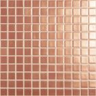 Mosaïque en verre recyclé - 48 MAGIC COPPER MALLA 25X25MM