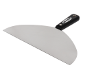 Couteau à enduire Black & Silver, Lame acier carbone, Manche armé - 254mm