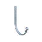 Crochets Rouen, nez fourchette, acier galvanisé  Développé : 250 mm teinté prePATINA clair