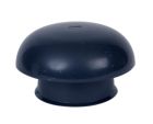 CHAPEAU VENTILATION SANS ANTI INSECTE   DIAMETRE 125 ARDOISE  - CC12