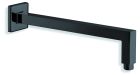 bras de douche carre 35 cm noir