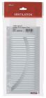 GRILLE PERSIENNE ALU BLANC ANTI INSECTE  DIMENSION 30X15    - 1LM3015B