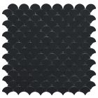 Mosaïque en verre recyclé - 6108 NORDIC BLACK MT S 36X29MM