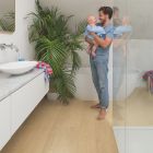 Revêtement de sol LVT - Alpha Vinyl Sm Pl 4 plus 1mm Chêne pain d’épices - long. 125,1cm x larg. 18,9cm x ep. 5mm