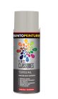 Peinture acrylique metal , bois , plastiques classique brillant gris moyen - aérosol de 0,4L