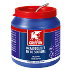 Fil de soudure étain/cuivre 97/3 noyau de résine - Dia 1.5 mm - Pot 500 G