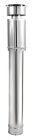 TERMINAL VERTICAL 1000 MM INOX/INOX APOLLO PELLETS Ø80/125
