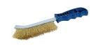 Brosse métallique convexe fil acier ondulé - 25cm