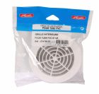 GRILLE FERMETURE ADAPTABLE SUR TUBE  125 ANTI INSECTE      - 1FATM125