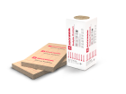Panneau isolant en laine de roche, mono densité, revêtu d'un kraft polyéthylène. - Rockplus Premium kraft L 1350 x l 600 x ép 75 (mm) R=2,3