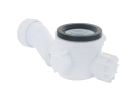 SIPHON LAVABO MALIN Ondée Zen à Installer. Extra plat, il permet 2 x plus de place de rangement. Universel, il est compatible avec tous les types de bondes de lavabo. Stop aux canalisations bouchées grâce à sa grille et son rateau intégré.