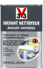 Solvant nettoyeur diluant universel - pot de 0,5L - SOLVANT NETTOYEUR         0,5L