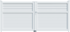 Portail en PVC - TEOS CD 24
