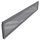 KIT DECO PMMA OPAQUE GB - long 200cm x larg 300mm x ep. 6mm