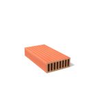 Brique d'arase en terre cuite - long. 38,5cm x haut. 20cm x ep. 7,5 cm