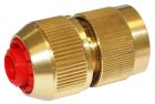 Raccord laiton auto 3 billes AQUA STOP D19