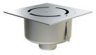 SIPHON ACO NETDRAIN STANDARD 200x200MM INOX 304 COUV SLOT INOX 304 SABLE SORTIE V GE50MM DN63 LOCK