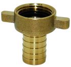 Nez de robinet F20x27 droit tuyau D15