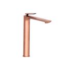 Mitigeur lavabo mi-haut avec vidage Up&Down OR ROSE BROSSÉ