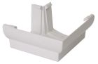 ANGLE DE GOUTTIERE EXTERIEUR A 90° POUR PROFILE GOUTTIERE OVATION 28 BLANC - UAEC28B