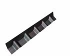 Faîtière contre mur 1,02 m x 0,14 m - Noir