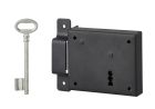 SERRURE APPLIQUE PENE DORMANT 95X76MM GAUCHE 1 CLE