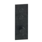 FACADE THERMO UP VERTICALE THERMO 2 SORTIES TRIVERDE CHROME NOIR BROS