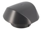 CHAPEAU VENTILATION SANS ANTI INSECTE   DIAMETRE 100 ANTHRA  - VVS10A