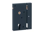 Boîtier serrure portail réversible 80x150 mm