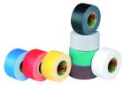 1201-Tissu plastifié- Renfort, reliure, repérage - Noir - 25mx50mm - 1201