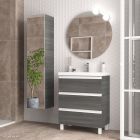 Meuble SPIRIT 700 3 tiroirs métalliques ALSACE 697 x 768 x 450 mm