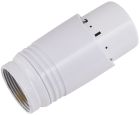 tête de radiateur thermostatique design finition blanc