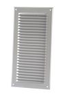 GRILLE PERSIENNE ALU GRIS ANTI INSECTE  DIMENSION 30X15     - LM3015G
