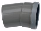 Coude PVC  FF 15° 250 JM