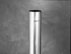 TUYAU CYLINDRIQUE SOUDE BORD A BORD ZINC NATUREL L 2000 mm D80 mm- Ep 0,65 mm