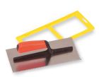 PLATOIR FDV M. BIMAT LAME INOX DENTEE - ISOCELE 6X6 - EP.0,6