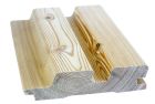Profil rhombo mélèze de sibérie - LARIX RHO 00 D - long. 4,8m x larg. 13,1cm x ep. 33mm