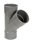 CULOTTE SIMPLE FEMELLE/FEMELLE 45° DIAMETRE 80 - BR144
