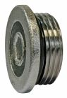 Bouchon de terminaison auto-etanche femelle 3/4' laiton nickele