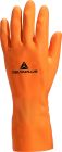 Gants latex lourd Orange T8/9