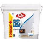 PEINTURE BLANC PUR ACRYL.MAT 5L+20%