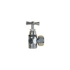 ROBINET D'ARRET EQUERRE CHROME