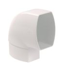 COUDE ORIENTABLE MF 90' POUR TUBE DE DESCENTE 105X76 BLANC - UCM9GTB