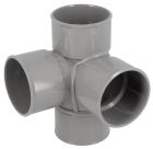 CULOTTE EQUERRE FEMELLE/FEMELLE 87°30 DIAMETRE 63 - AL188