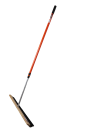 Novaliss -  Lot Balai de finition tête bois fibre nylon + perche