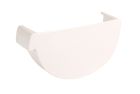 FOND GOUTTIERE GAUCHE POUR PROFILE TYPE 29 BLANC      - UFGPOUR PROFILE TYPE 29B